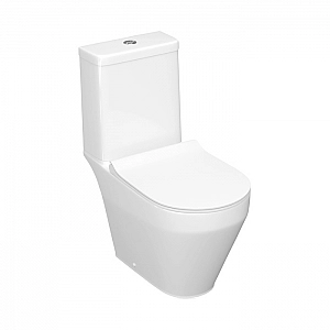 Компакт-унитаз Керамин Бари R Slim МЛ белый. Изображение - 2