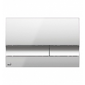 Кнопка для инсталляции Alcaplast M1721 хром глянцевая