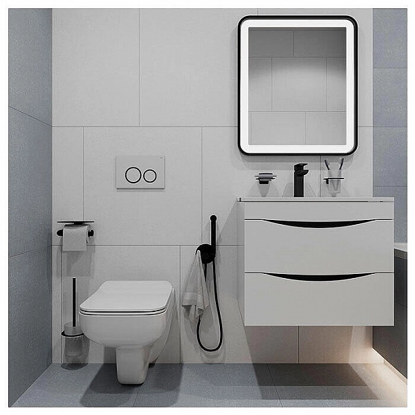 Кнопка для инсталляции Iddis Unifix 003 UNI03WBi77 универсальная белая