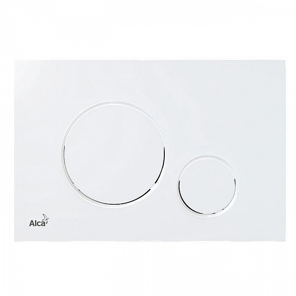 Кнопка для инсталляции Alcaplast 670 белая