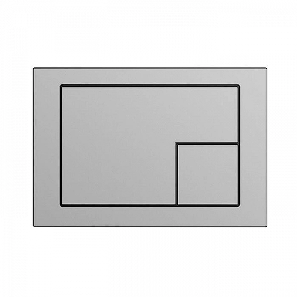 Кнопка для инсталляции Cersanit Corner 64107 хром матовый