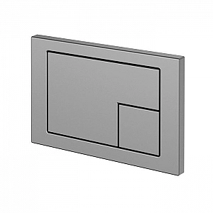 Кнопка для инсталляции Cersanit Corner 64107 хром матовый. Изображение - 1