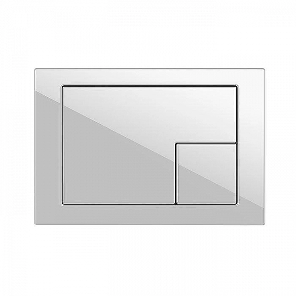 Кнопка для инсталляции Cersanit Corner 64077 белая