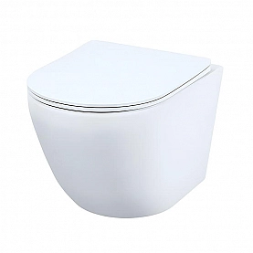 Унитаз подвесной Iddis Blanco Q BLQNDSEi25 безободковый