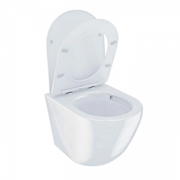 Унитаз подвесной Iddis Blanco Q BLQNDSEi25 безободковый