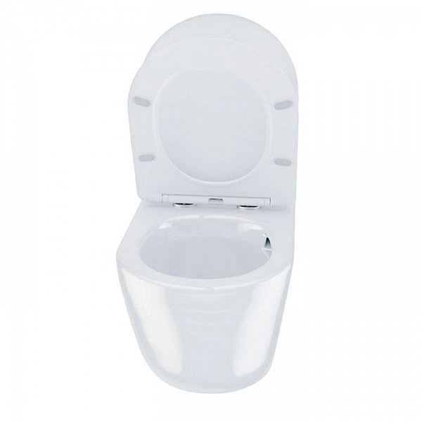 Унитаз подвесной Iddis Blanco Q BLQNDSEi25 безободковый