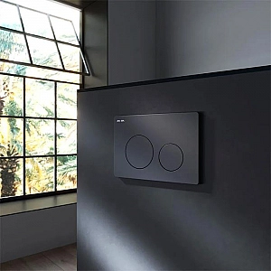 Клавиша смыва AM.PM I090138 черная матовая. Изображение - 1