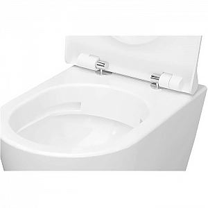 Унитаз подвесной Керамин Трент R безободковый сиденье Slim с микролифтом. Изображение - 1