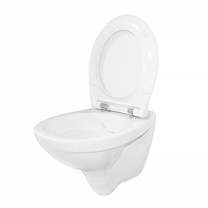 Унитаз подвесной Керамин Санти R Slim МЛ белый с1. Изображение - 2