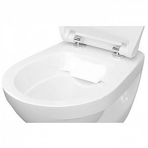 Унитаз подвесной Керамин Санти R Slim МЛ белый с1. Изображение - 3