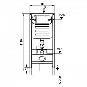 Комплект инсталляции Керамин ИнВолл Премиум K133-A01-EEA1. Изображение - 1