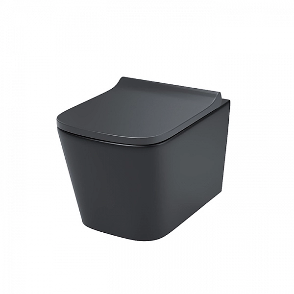 Унитаз подвесной Iddis Bild BILR2BMi25 безободковый черный