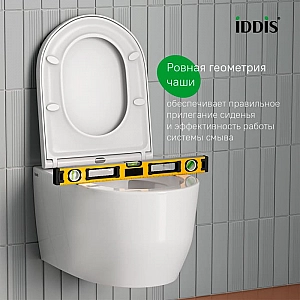Унитаз подвесной Iddis Aiger AIGRDSEi25 безободковый. Изображение - 5