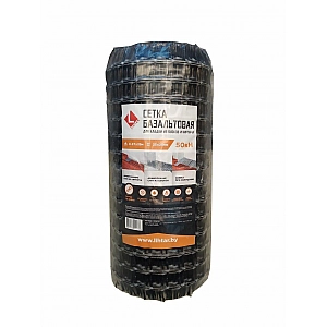 Сетка базальтовая для кладки Lihtar 50 кН 25*25 мм 0.37*25 м