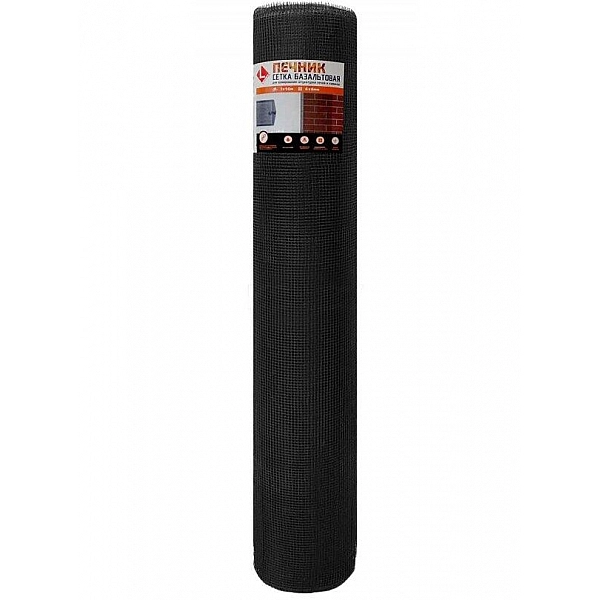 Сетка базальтовая Lihtar для печей 6*6 мм 1*10 м