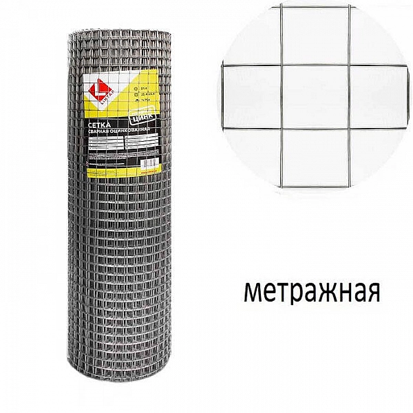 Сетка сварная Lihtar 1.4 мм 25.4*25.4 мм 1 м
