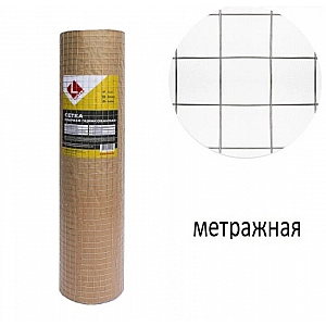 Сетка сварная Lihtar 1 мм 20*20 мм 1 м оцинкованная