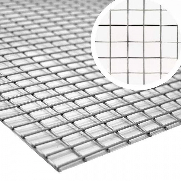 Сетка сварная Lihtar 1.2 мм 12*12 мм 1*1 м оцинкованная в картах