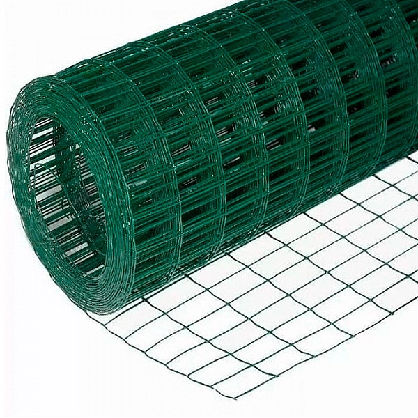 Сетка сварная Лепсе 50*100*1.6 мм 1.5*20 м 30 м.кв оцинкованная в полимерном покрытии