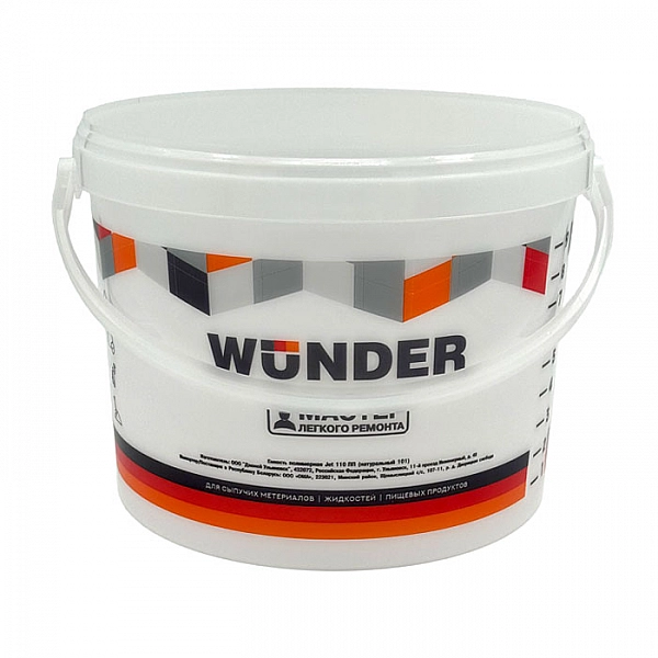 Ведро строительное 11 л Wunder