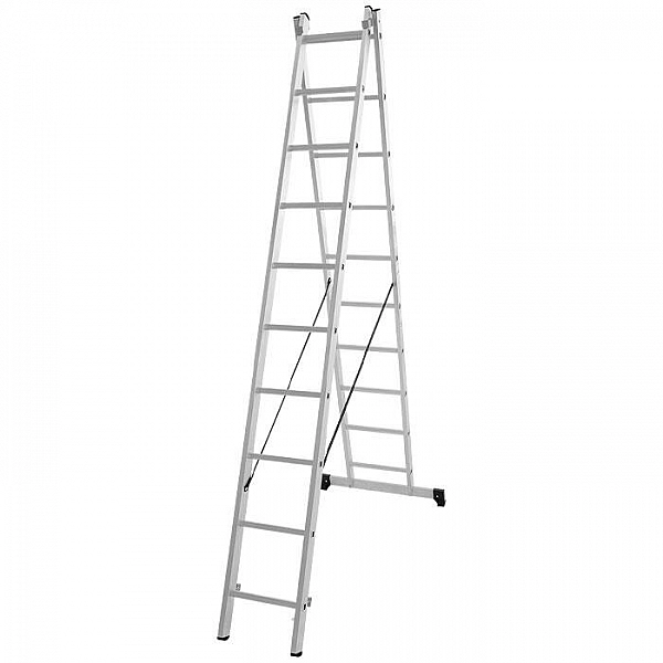 Лестница двухсекционная Tarko Prof 02210 2*10 ступеней 4.83 м