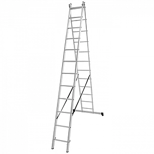 Лестница двухсекционная Tarko Prof 02212 2*12 ступеней 5.67 м