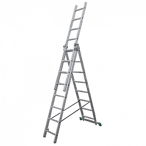 Лестница трехсекционная Tarko Prof 02308 3*8 ступеней 5.12 м