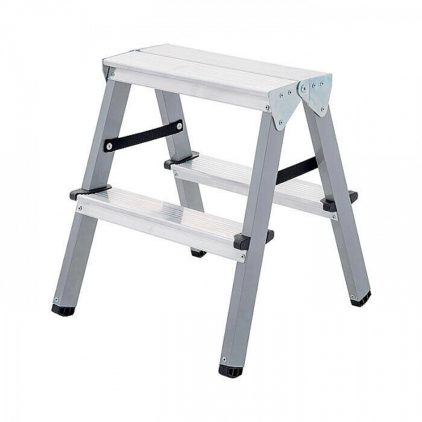 Стремянка двухсекционная Новая высота 1140202 серия NV1140 2*2 ступени