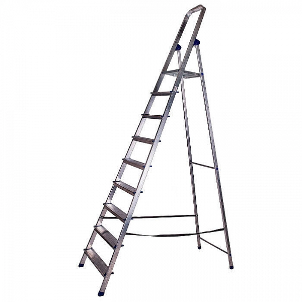 Стремянка Stairs AS09 9 ступеней 2.58 м