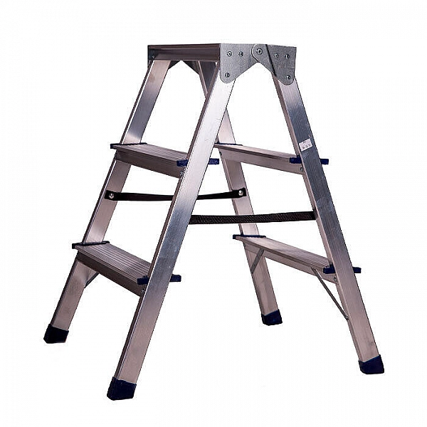 Стремянка двухсекционная Stairs AS203 3 ступени 0.65 м