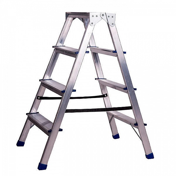 Стремянка двухсекционная Stairs AS204 4 ступени 0.87 м