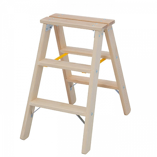 Стремянка двухсекционная Siedlewski С-23-PST 2*3 ступени 0.8 м