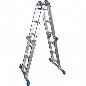 Лестница четырехсекционная Tarko 03403 4*3 ступени 3.58 м шарнирная