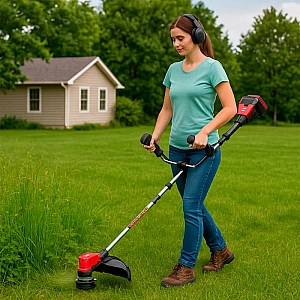 Триммер аккумуляторный P.I.T. PTR20H-380B/1 бесщеточный. Изображение - 4