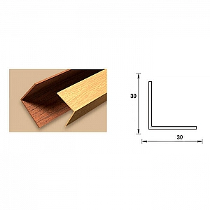 Уголок Ideal 30*30*2700 мм 213 Дуб северный. Изображение - 1