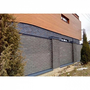 Кирпич стандартный пустотелый гладкий РуБелЭко КСПГ6-Ф 1КБОЛ-МЦП-25.12.6.5-4-СТБ 1008-95 графит. Изображение - 2