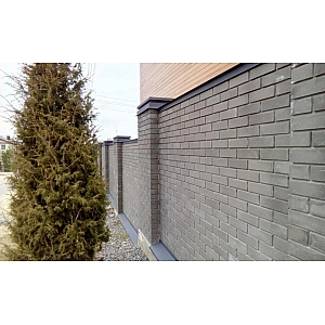 Кирпич стандартный полнотелый гладкий РуБелЭко КСЛГ6 1КБОЛ-МЦС-25.12.6.5-4-СТБ 1008-95 графит. Изображение - 1