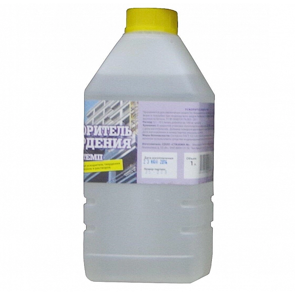 Добавка для бетонов и растворов Стахема-М Ускоритель Темп Ж45 1 л