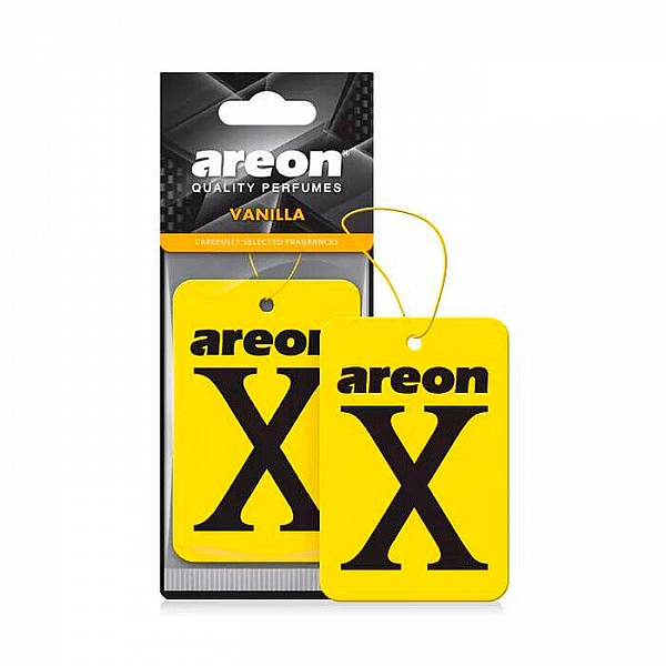 Ароматизатор воздуха Areon X Vanilla ARE-XV03D картонка