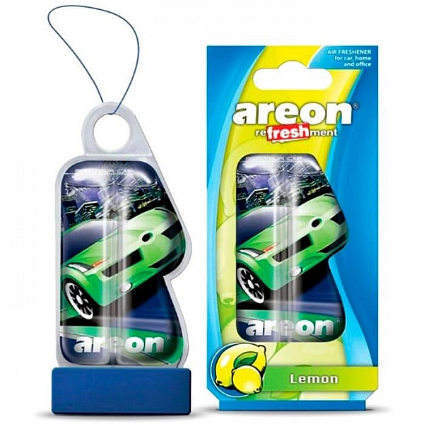 Ароматизатор воздуха Areon Refreshment Liquid Lemon ARE-LC05 на жидкой основе 8.5 мл