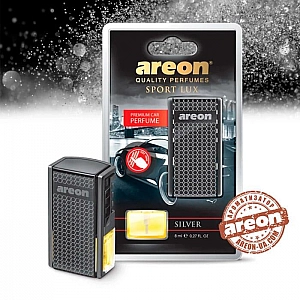 Ароматизатор воздуха Areon Blister Silver жидкий на дефлектор 8 мл. Изображение - 1
