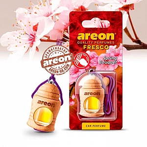 Ароматизатор воздуха Areon Fresco Spring Bouquet бутылочка дерево 4 мл. Изображение - 1