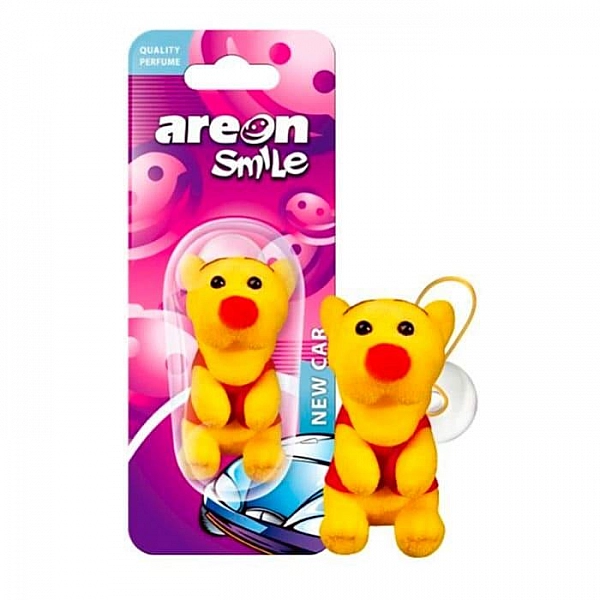 Ароматизатор воздуха Areon Smile New Car в виде игрушки