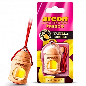 Ароматизатор воздуха Areon Fresco Vanilla Bubble бутылочка дерево 4 мл