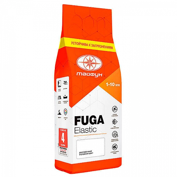Фуга Тайфун Elastic 136 серебряная 2 кг