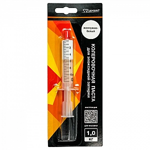 Паста колеровочная для 1 кг Диамант 001 жемчужно-белый 4 мл