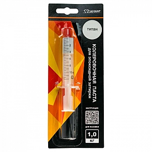 Паста колеровочная для 1 кг Диамант 002 титан 4 мл