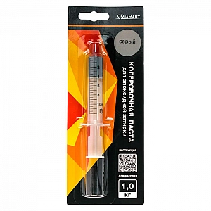 Паста колеровочная для 1 кг Диамант 004 серый 4 мл