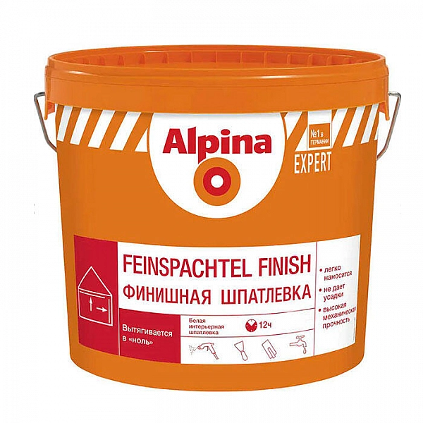 Шпатлевка Alpina Expert Feinspachtel Finish 15 кг