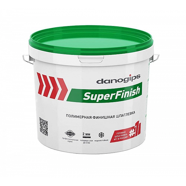 Шпатлевка Danogips SuperFinish финишная 24 кг